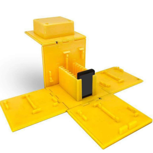 Boîte de cube de cartes de jeu pliable à 16 emplacements, boîte de collecte portable pour Switch/Switch Lite/OLED, rangement de cartes de jeu